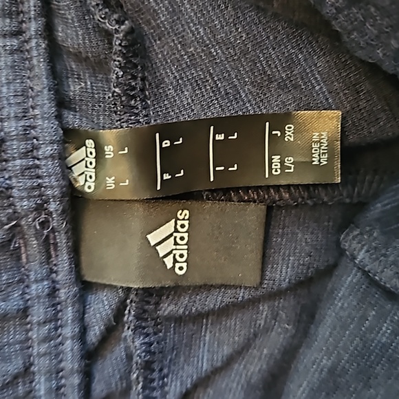 Never Worn Men's Adidas Sweatpants, Size L, Color Blue - Picture 3 of 5